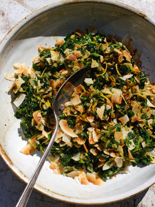 Spiced Coconut Spinach