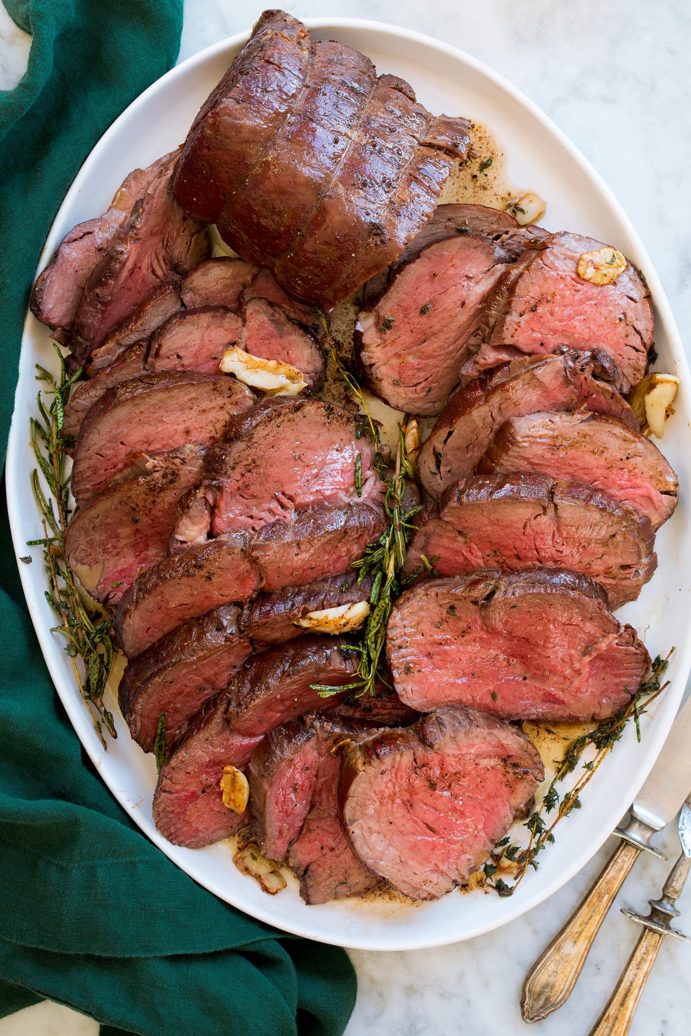 Beef Tenderloin (with Garlic Butter Sauce)