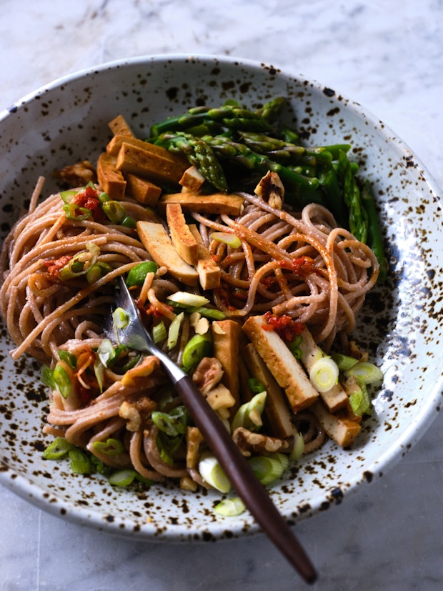 Walnut Miso Noodles