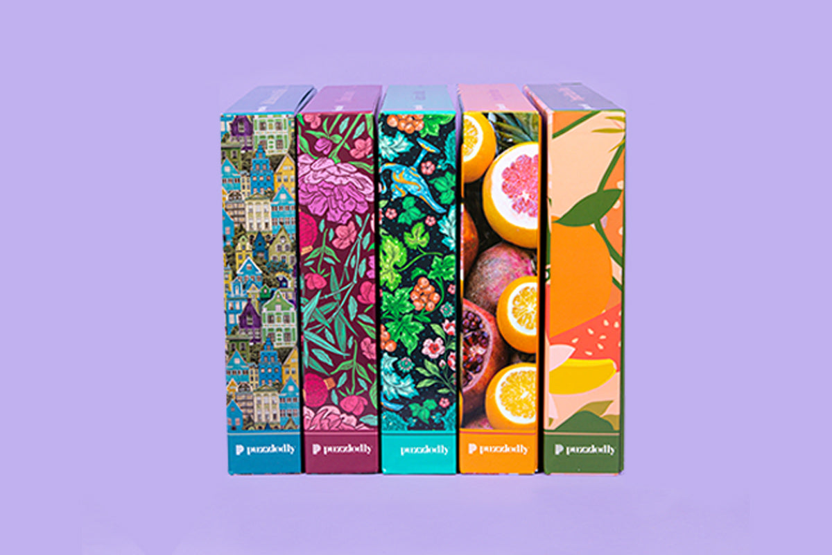 Enjoy this stunning 1,000 piece 5-puzzle set for under $100