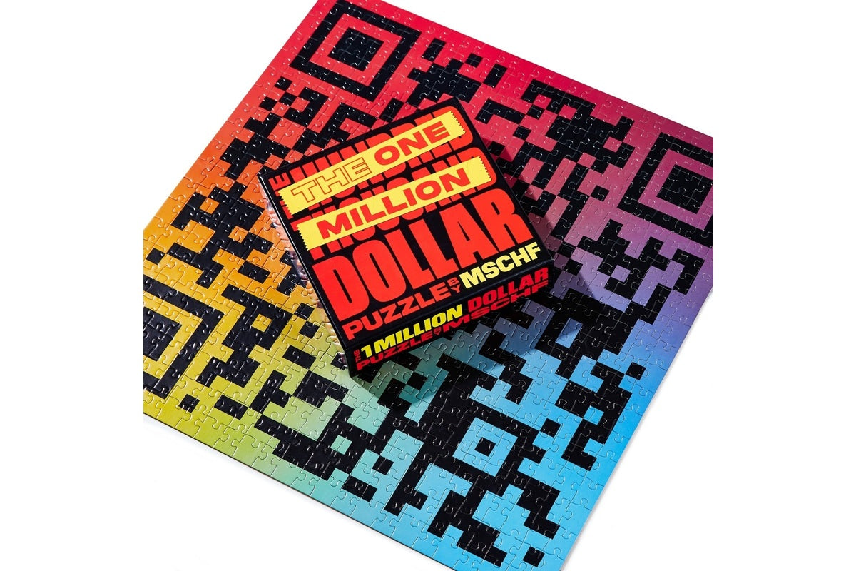 This 500-piece jigsaw puzzle is no lay-up. But if you beat it, you could win $1 million.