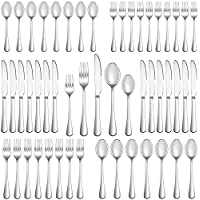 50-Piece Silverware Set Service for 10 only $27.19