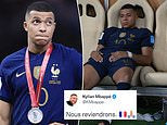 Kylian Mbappe posts defiant three-word message after France’s devastating World Cup final loss