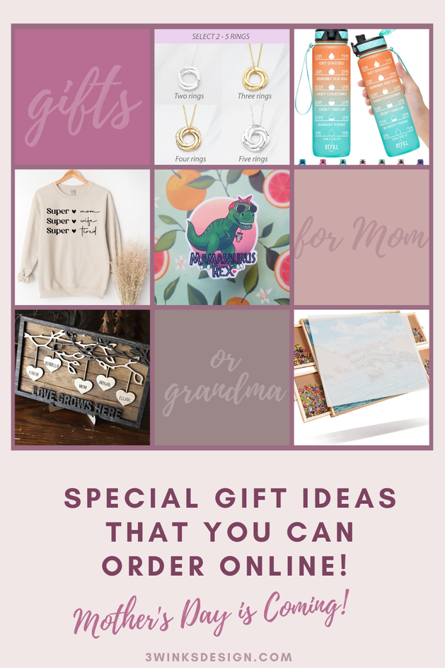Special Mother’s DAy Gifts that You can Order online!