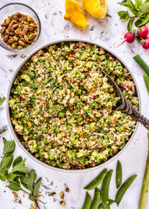 Spring Vegetable Quinoa Salad