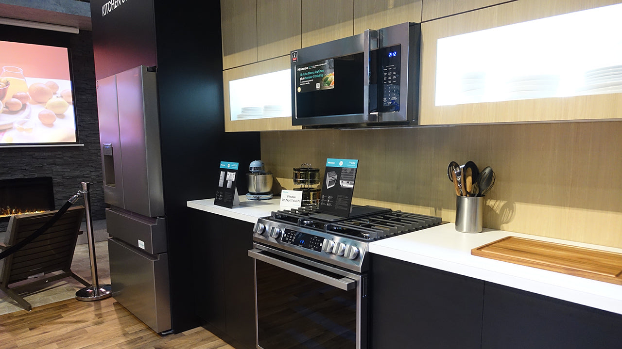 Hisense appliances at CES 2023