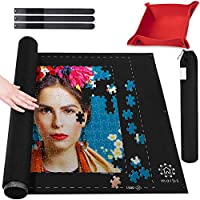 Marbs 1500-Pieces Jigsaw Puzzle Mat with 2 Foam Poles only $14.39