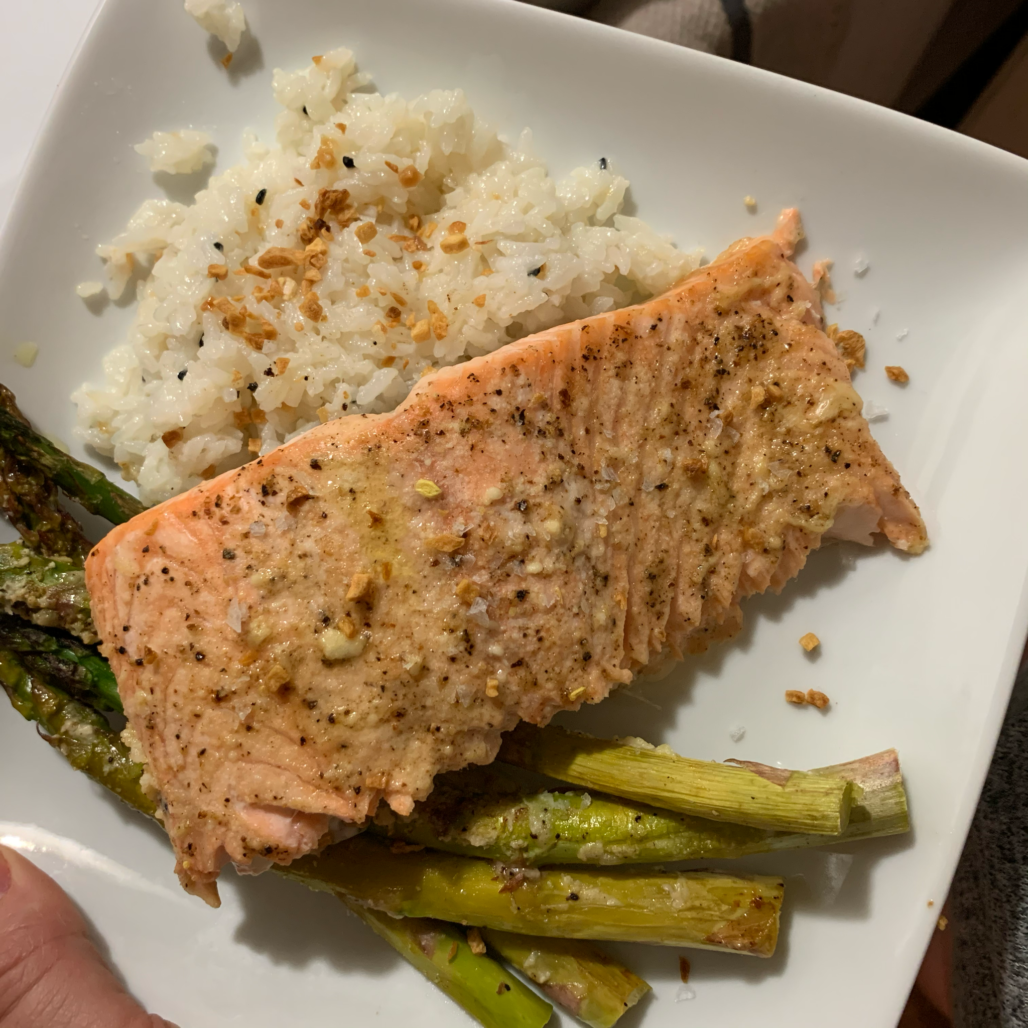 Salmon + Asparagus 4ever <3333