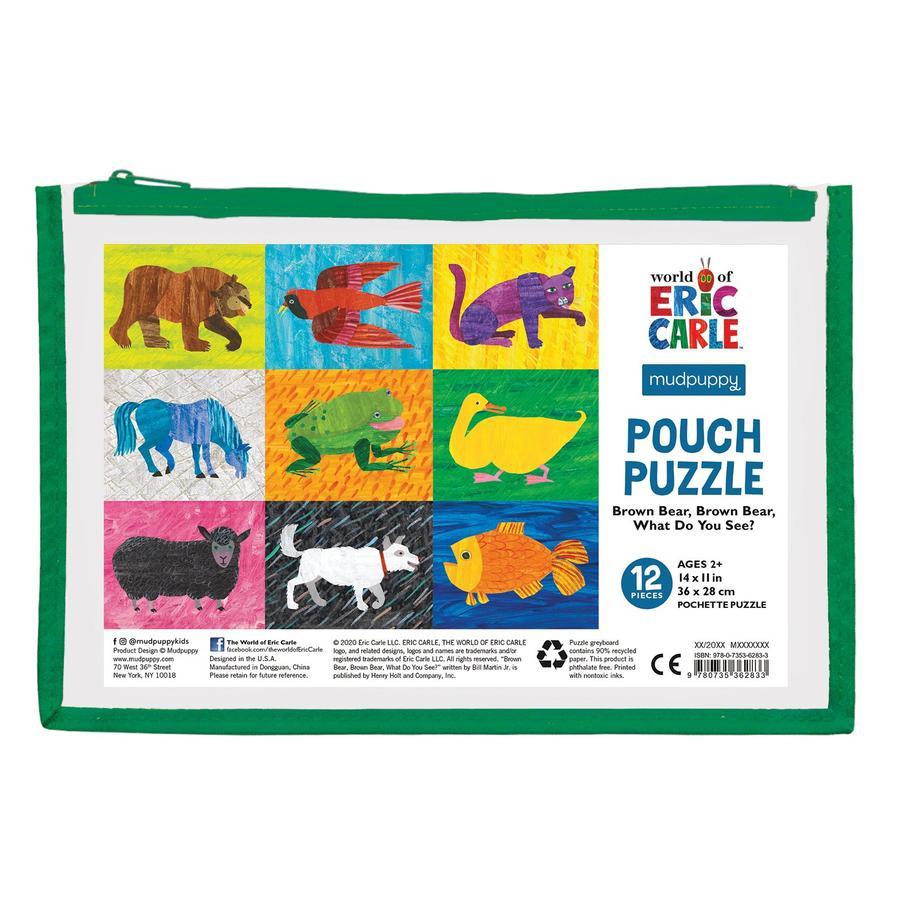 Brown Bear Pouch Puzzle
