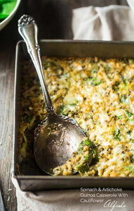 Easy and Creamy Quinoa Casserole
