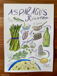 Risotto Tuesday: Asparagus & Sweet Pea Risotto