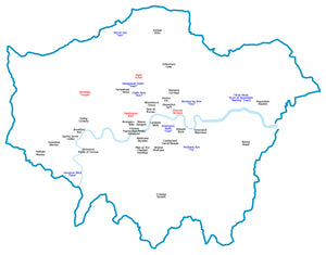 Mapped: Bits Of London That Gave Their Names To Stuff