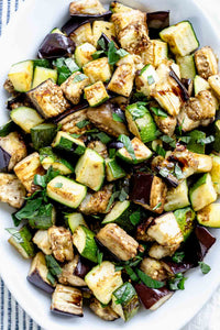 Roasted Eggplant and Zucchini