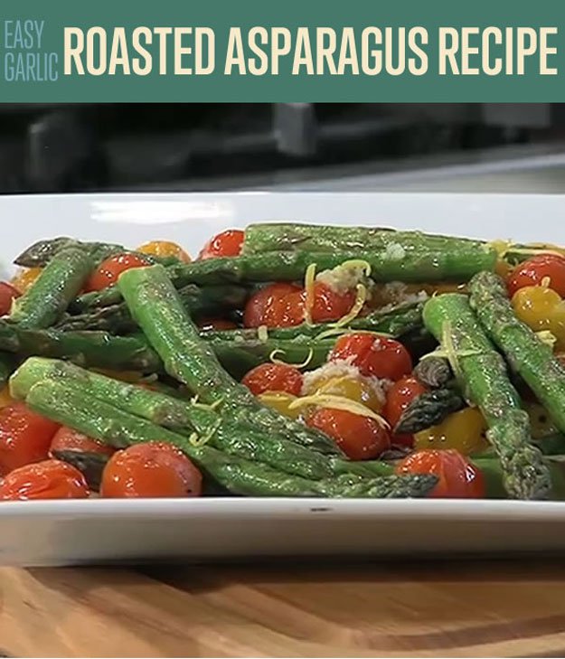 Easy Garlic Roasted Asparagus Recipe