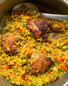 One-Pot Arroz con Pollo (Chicken and Rice)