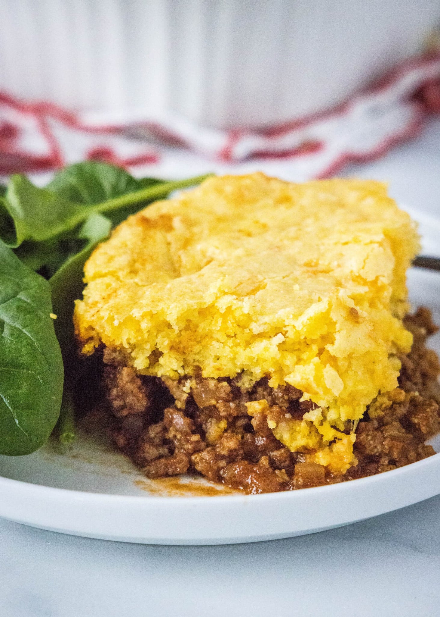 Sloppy Joe Cornbread Bake