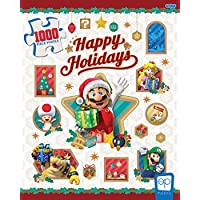 Super Mario Happy Holidays 1000 Piece Jigsaw Puzzle only $8.99