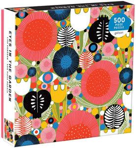 Galison Eyes in The Garden Jigsaw Puzzle, 500 Pieces, 20”x20”