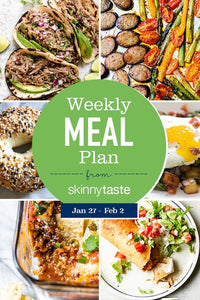 Skinnytaste Meal Plan (January 27-February 2)