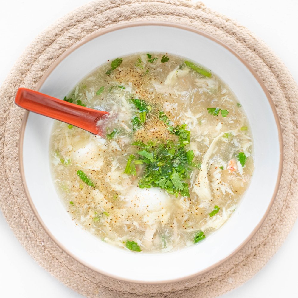 Vietnamese Crab & Asparagus Soup (Sup Mang Cua)