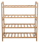 Budget friendly sorbus bamboo shoe rack 4 tier shoes rack organizer perfect bench for hallway entryway mudroom closet bedroom etc