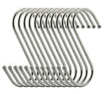 Save ruiling premium s hooks s shaped hook heavy duty stainless steel hanger hooks ideal for hanging pots and pans plants utensils towels etc size large set of 12