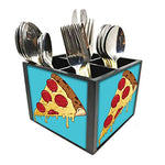 Nutcase Designer Cutlery Stand Holder Silverware Caddy-Spoons Forks Knives Organizer for Dining Table & kitchen W-5.75"x H -4.25"x L-5.5"