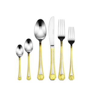 Shop here joseph sedgh collection 18 10 stainless steel 75 piece silverware flatware cutlery set dishwasher safe includes dinner spoon fork knife dessert fork mocha spoon 3 serving utensils