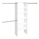 Get closetmaid 24869 suitesymphony 25 inch starter tower kit pure white