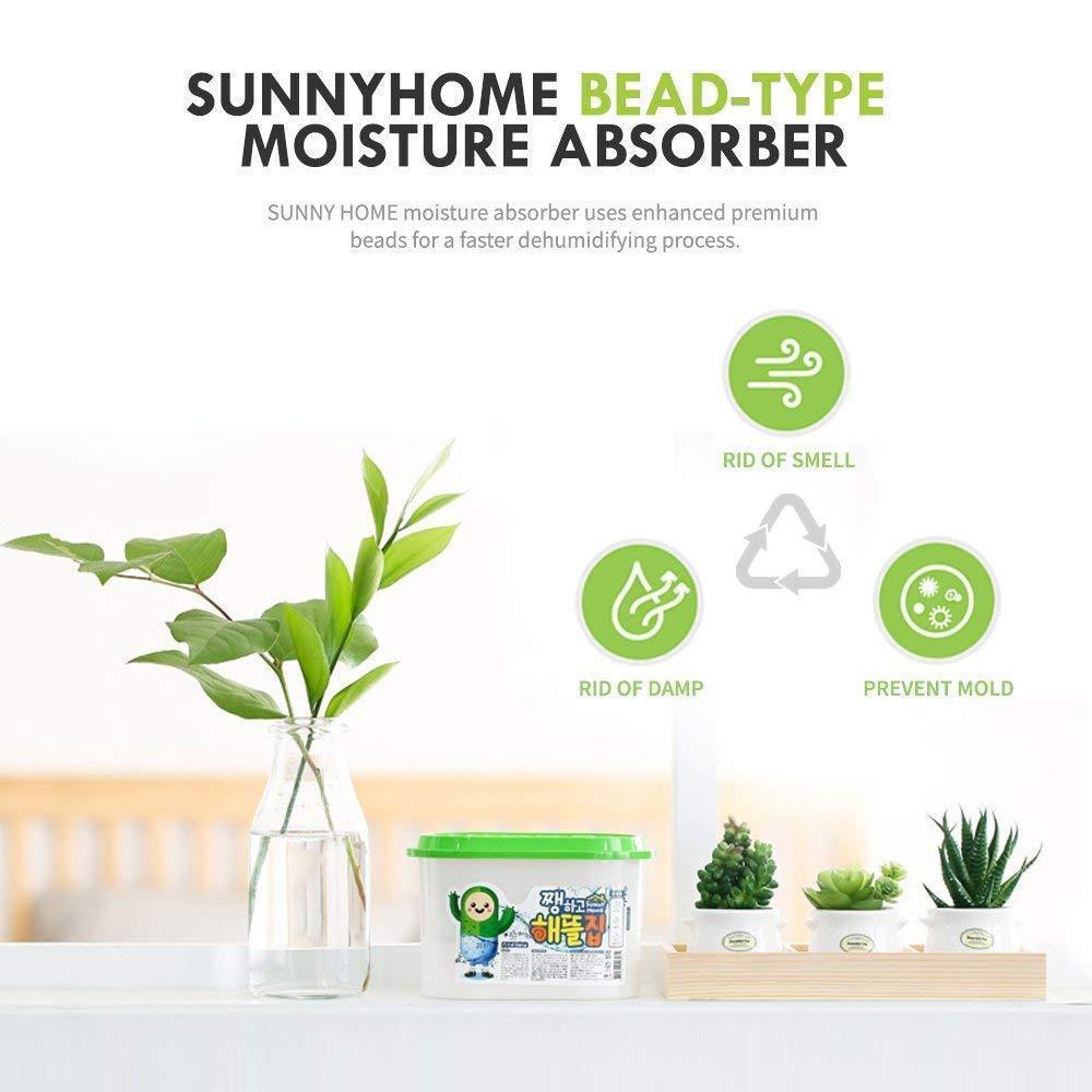 Amazon best sunny home moisture absorber for home odor eliminator dehumidifier and deodorizer for closet bathroom kitchen and more 16 pk