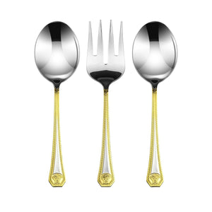 Shop for joseph sedgh collection 18 10 stainless steel 75 piece silverware flatware cutlery set dishwasher safe includes dinner spoon fork knife dessert fork mocha spoon 3 serving utensils
