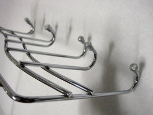 Save tof chrome plated steel cooking utensils under sink shelf door wire rack kitchen
