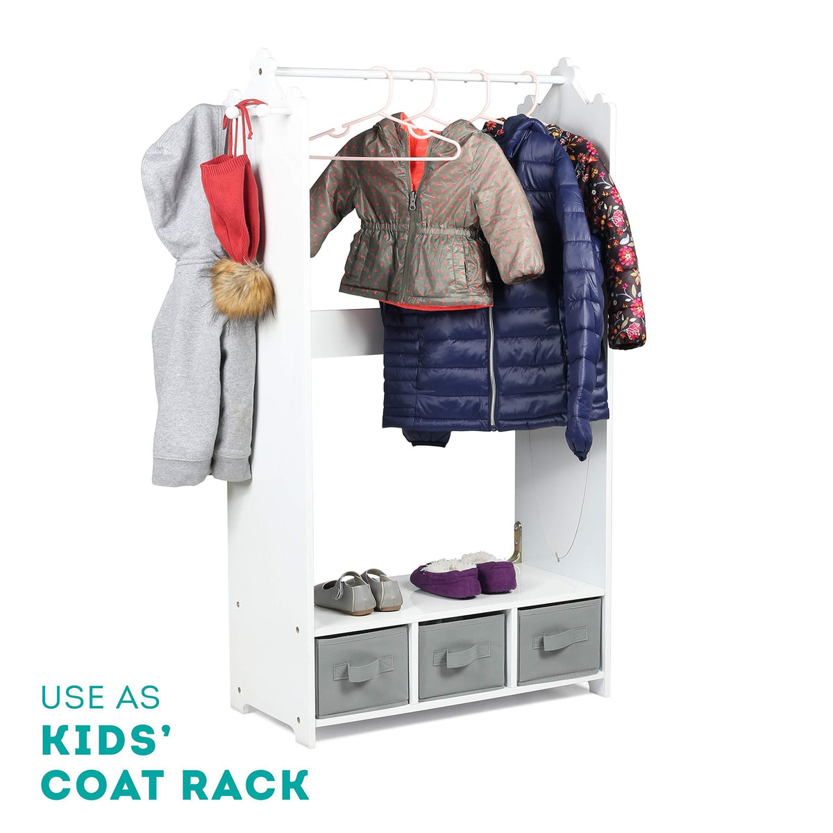 Budget Milliard Dress Up Storage Kids Costume Organizer Center – Act ...