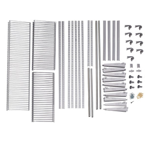 Best seller  rubbermaid configurations deluxe custom closet organizer system kit 4 to 8 foot titanium fg3h8900titnm